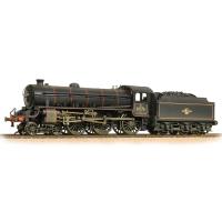 Class B1 4-6-0 61076 in BR black with late crest - weathered