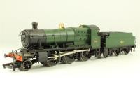 Class 43XX 2-6-0 6384 in BR green with late crest