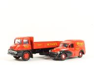 31006 Thames trader dropside truck & Morris 1000 van 'Wynn's'