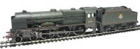 Parallel boiler Royal Scot 4-6-0 46151 "The Royal Horse Guardsman" in BR green with early emblem (weathered)