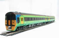 Class 158 2 Car DMU in "Central Trains" green