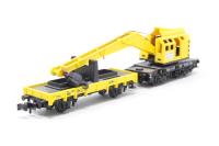 3160 Brownhoist wrecking crane of the DB - yellow and black