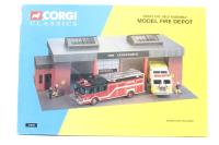 31803 Ready Cut Model Fire Depot