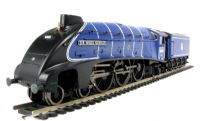 Class A4 4-6-2 60007 "Sir Nigel Gresley" with double chimney in BR express blue livery