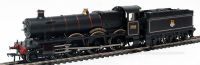 Class 4900 Hall 5960 "Saint Edmund Hall" in BR black with early emblem