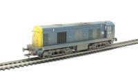 Class 20 20124 in BR Blue wtih Indicator Discs (Weathered & DCC Sound Fitted)
