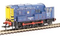 Class 08 08833 "Liverpool Street Pilot" in Great Eastern Railway blue
