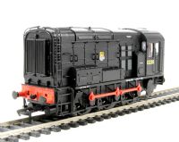 Class 08 Shunter 13238 in BR Black with Early Emblem with Hinged Door