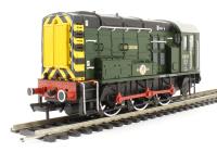 Class 08 Shunter 08011/D3018 'Haversham' in BR Green with Wasp Stripes