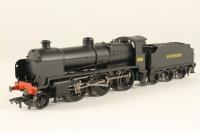 Class N 2-6-0 1860 in Southern Railway Black Livery with Southern Sunshine Lettering on Tender - Limited Edition for Modelzone