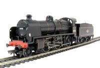 Class N 2-6-0 31406 & tender in BR lined black with late crest & standard 4MT chimney
