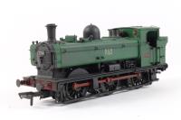 Class 57XX Pannier Tank 7754 in National Coal Board Green Livery - Weathered - Limited Edition for Modelzone