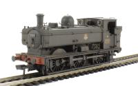 Class 57XX 0-6-0 7717 in BR black with early emblem - weathered