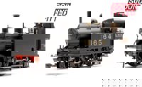 32-227CSF LMS Fowler 3F (Jinty) 16564 LMS Black Steam Locomotive - DCC Sound