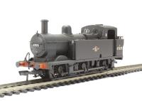 Class 3F Fowler Jinty 0-6-0 tank 47673 in BR black with late crest - weathered