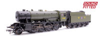 32-255BSF WD Austerity 2-8-0 Steam Locomotive No.77196 WD Khaki Green (DCC Sound)