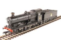 Class 2251 0-6-0 Collett Goods 3212 in BR black with early emblem and Collett tender
