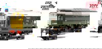 32-334SFX Class 25/3 D7672 Tamworth Castle BR Two-Tone Green (Full Yellow Ends) - DCC Sound Deluxe