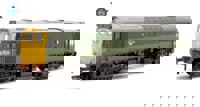 32-342 Class 25/2 D7525 BR Two-Tone Green (Full Yellow Ends) Diesel Locomotive - Weathered