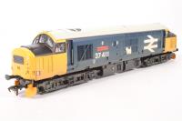 Class 37/4 37411 'The Institute of Railway Signal Engineers' in BR Blue with Large Logo (weathered) - Limited Edition for Model Rail