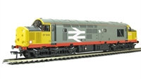 Class 37/5 37506 in Railfreight Red Stripe Livery with Flush Front