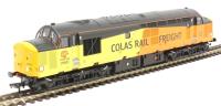 Class 37/5 37521 in Colas Rail Freight orange and black
