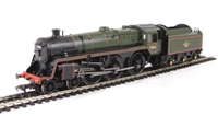 Standard class 5MT 73014 & BR1 tender in BR green with late crest