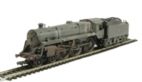 Standard class 5MT 73050 with BR1G tender in BR lined black with late crest (heavily weathered)
