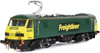 Class 90/0 90041 in Freightliner green
