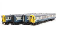 Class 438 4-TC 8022 in BR Blue and Grey with Network SouthEast branding (Kernow Model Rail Centre Exclusive)