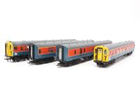Class 438 4-TC 8007 in BR Research red and blue livery (Kernow Model Rail Centre Exclusive)