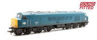 32-704SF Class 46 Sealed Beam Headlights 46045 BR Blue Weathered Diesel Locomotive - DCC Sound
