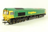 Class 66 66552 'Maltby Raider' in Freightliner Green & Yellow Livery- Limited Edition for Rails of Sheffield