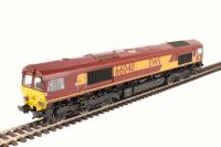 Class 66 66040 in EWS livery - DCC sound fitted