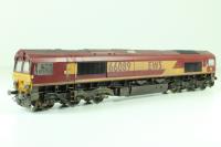 Class 66 66086 in EWS livery - Hattons weathered & renumbered - Pre-owned
