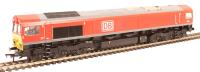 Class 66/0 66100 "Armistice 100 - 1918-2018" in DB Cargo UK red - Digital sound fitted
