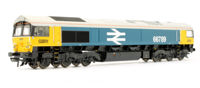 Class 66/7 66789 "British Rail 1948-1997" in BR large logo blue with GBRf branding - Digital sound fitted