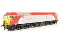 Class 57/3 57306 'Jeff Tracy' in Virgin Trains Red & Grey 'Thunderbirds' Livery with Delner Coupler - Limited Edition for Hereford Model Centre