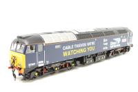 Class 57/3 57307 "Lady Penelope" in DRS 'Cable Thieves: We're Watching You' livery - Limited Edition for Bachmann Collectors Club