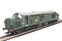 Class 37/0 D6714 in BR green with no yellow ends