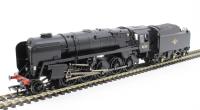 Class 9F 2-10-0 92211 in BR black with late crest