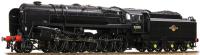 Class 9F 2-10-0 92090 in BR black with late crest & BR1G tender