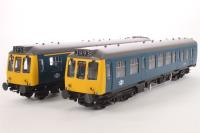 Class 108 2-Car DMU M51908 & M56491 in BR Blue - Limited Edition for Modelzone