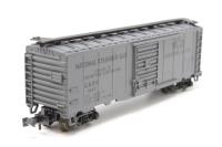 3203 40' steel boxcar of National Cylinder Gas - grey 1007