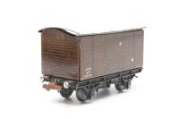 12 ton goods van 508194 in LMS brown