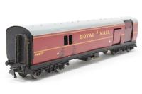 Travelling Post Office W807 in BR Maroon - 3-Rail