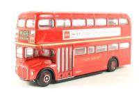32101A RML Routemaster Red central bus, last day of Route 38