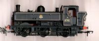 Class 8750 0-6-0PT 8763 in BR Lined Black with early crest