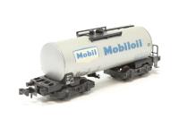 3262Mobil DB 2-Axle Tank Wagon 'Mobiloil' (Silver)