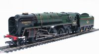 Class 9F standard 92220 "Evening Star" with BR1G tender in BR green with late crest